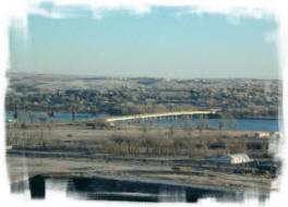 Eagle's View B & B offers great views of the Missouri River from any room in the house.